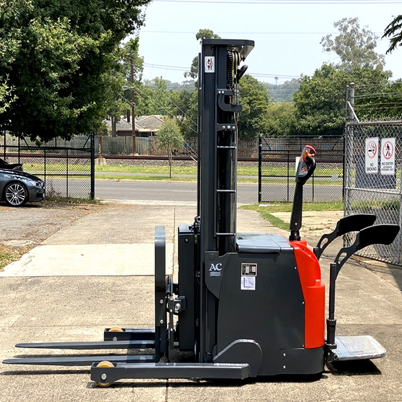 Walkie Stacker Electric Reach Stacker 1500Kg | Steel Cage | Steel ...