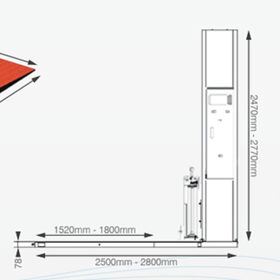 Semi-Auto Stretch Wrapping Machine | Steel Cage | Steel Stillage Cage ...