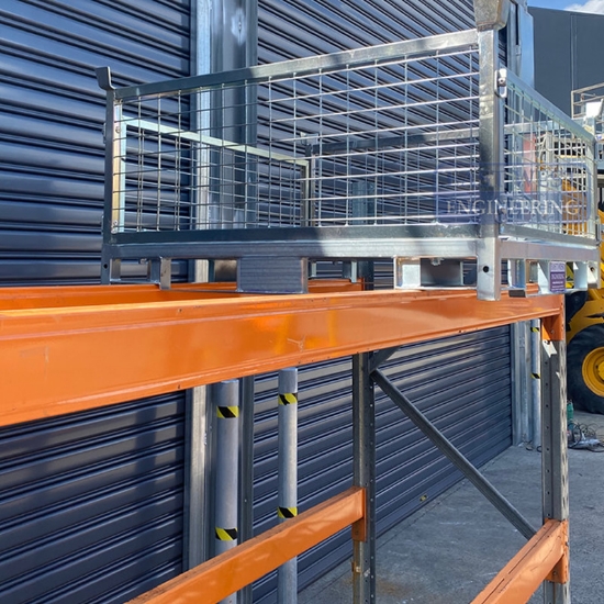 Steel Pallet Cage 1000Kg WLL (Half Size) | Steel Cage | Steel Stillage ...